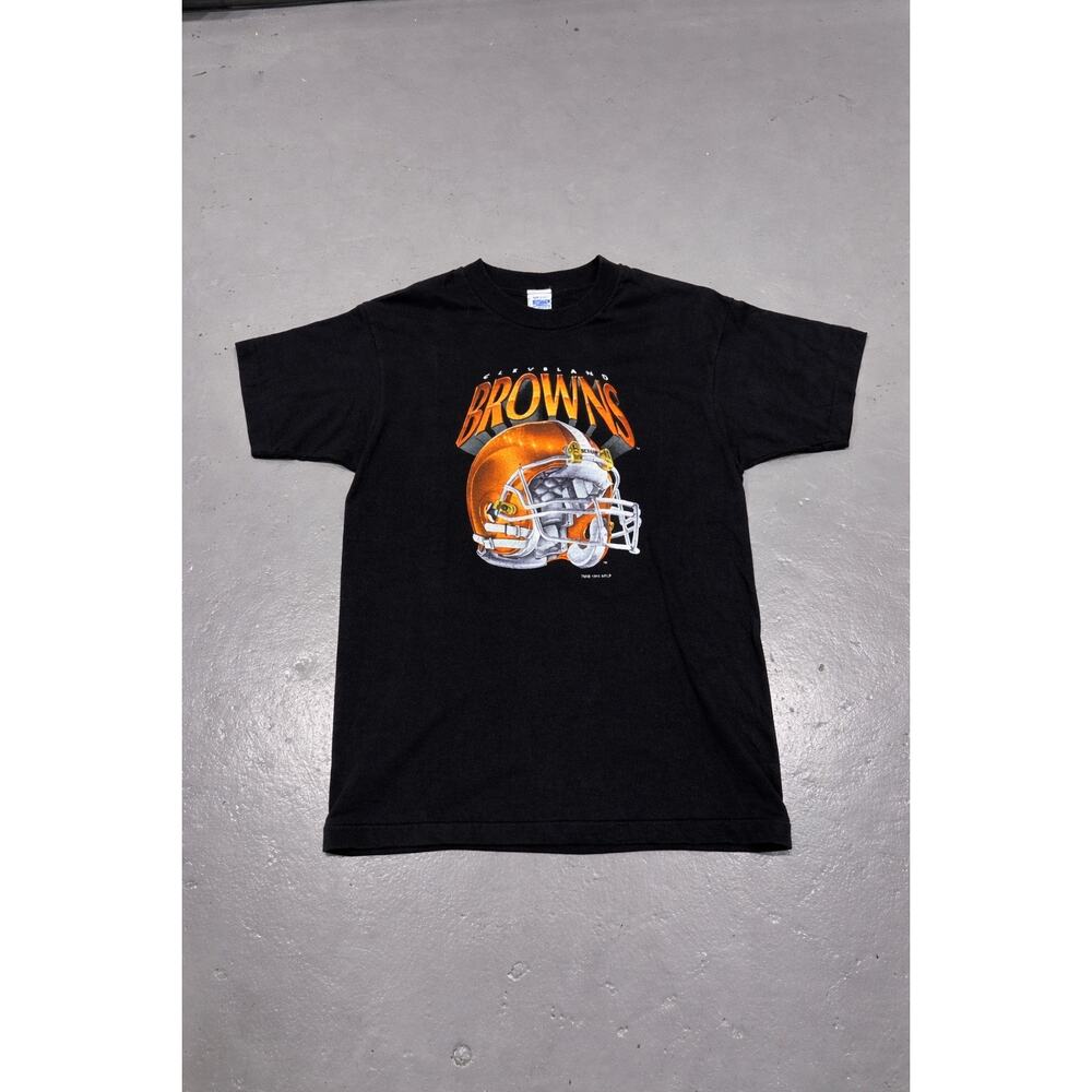 Vintage‎ 90s Cleveland Browns Salem Sportswear T-Shirt Size M Single Stitch NFL